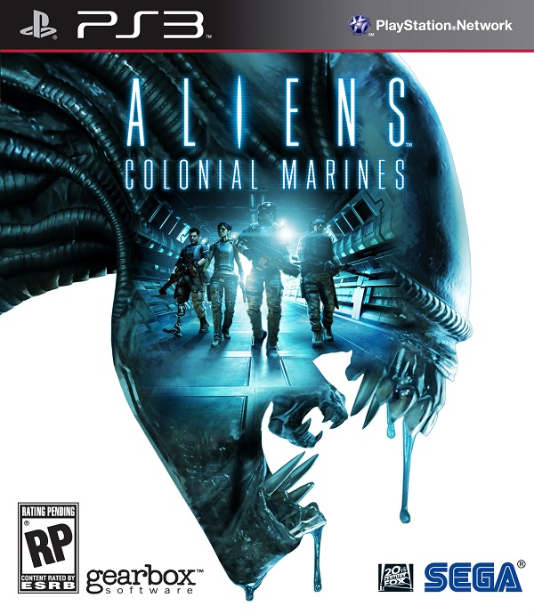 alien colonial marines ps3 box