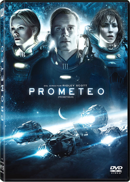 Portada Prometeo Prometheus DVD Mexico