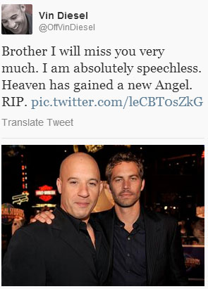 vin diesel paul walker