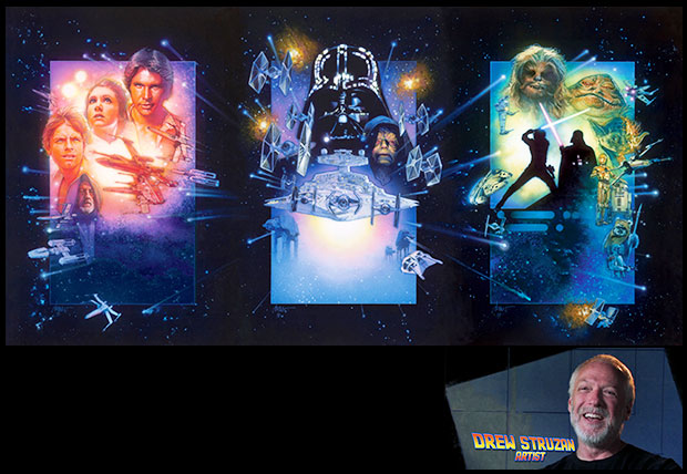 drew struzan star wars vii