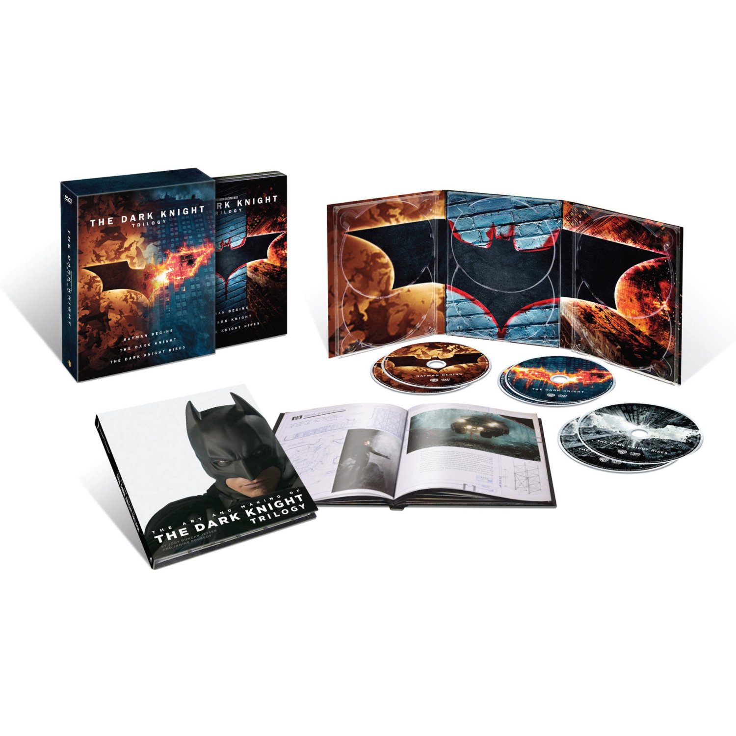TDKR trilogia DVD set