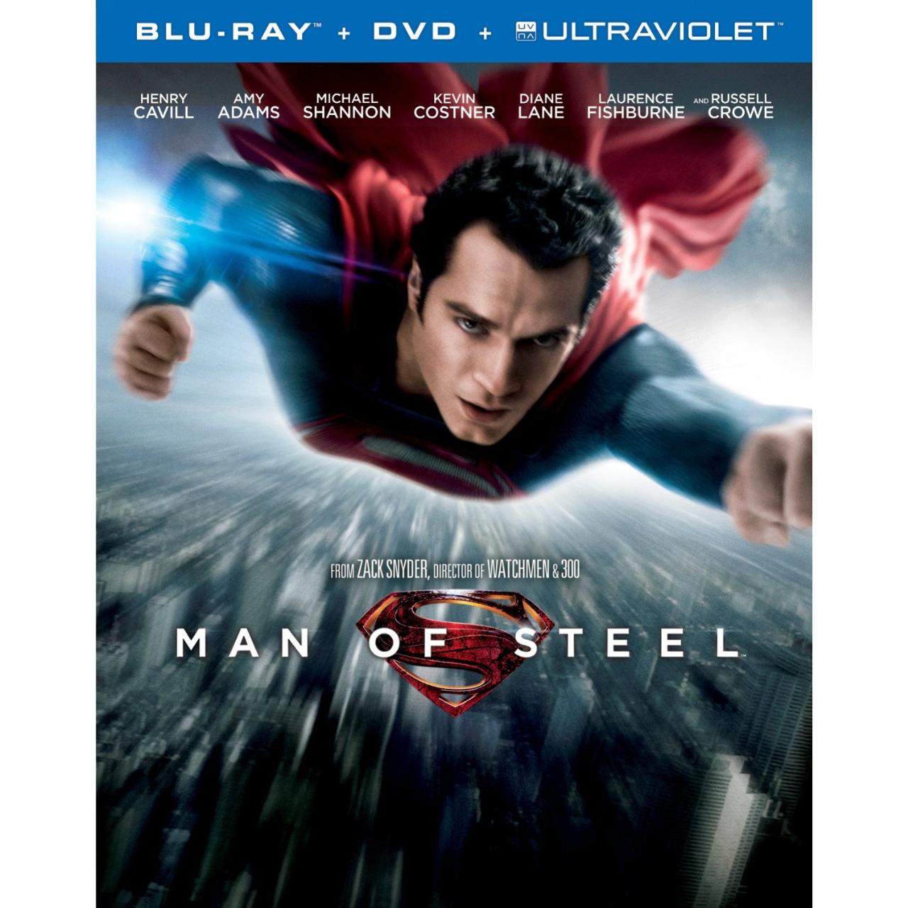 Portadas de El Hombre de Acero en Blu-ray, 3D, DVD y especial | Cine  PREMIERE