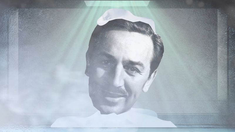 La Cabeza De Walt Disney Congelada