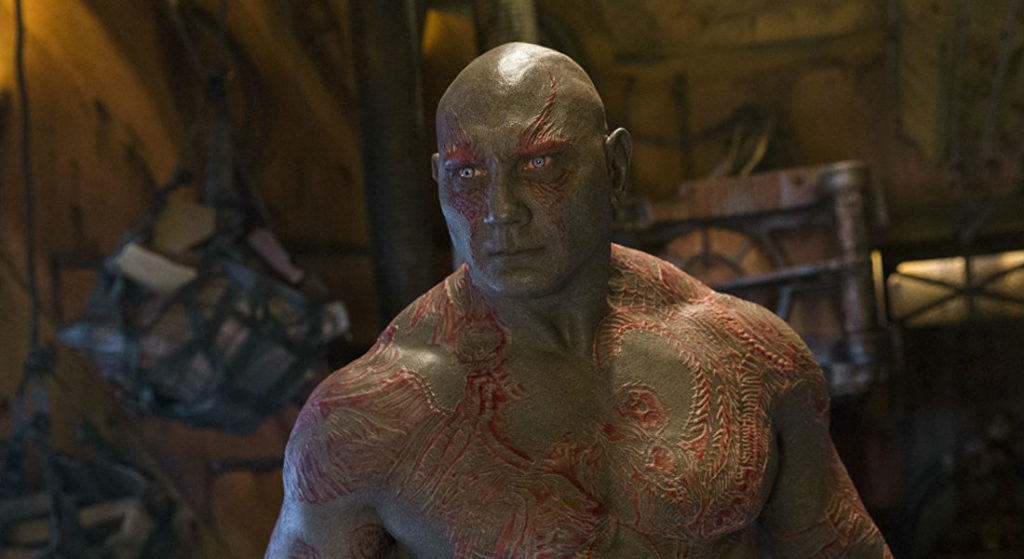 Drax Dave Bautista Guardians of the Galaxy