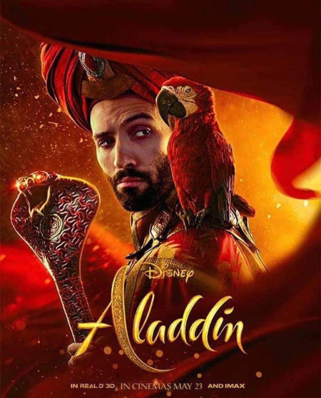 aladdin live action posters 2019