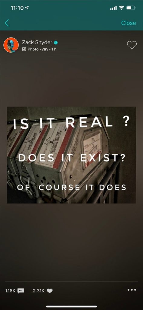 duración Snyder Cut Justice