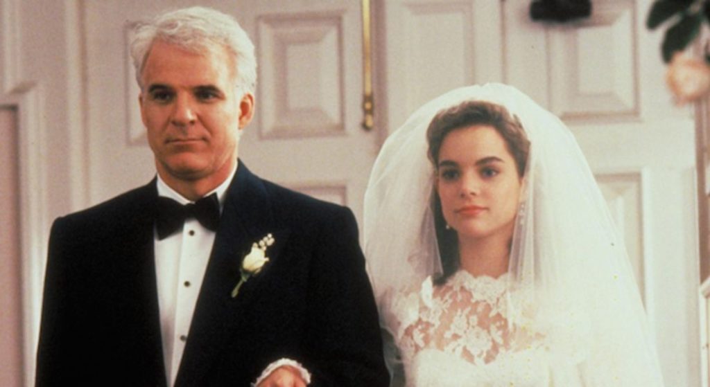 Steve Martin in the movie Father of the Bride.