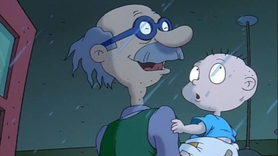 abuelos caricaturas