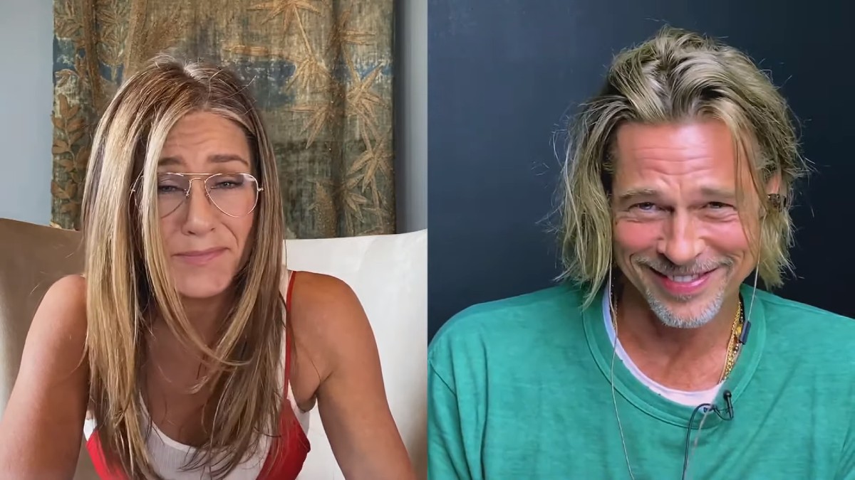 Jennifer Aniston y Brad Pitt juntos de nuevo y coquetean para nuestros ojos. Noticias en tiempo real