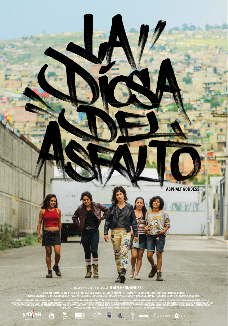 La diosa del asfalto estreno póster
