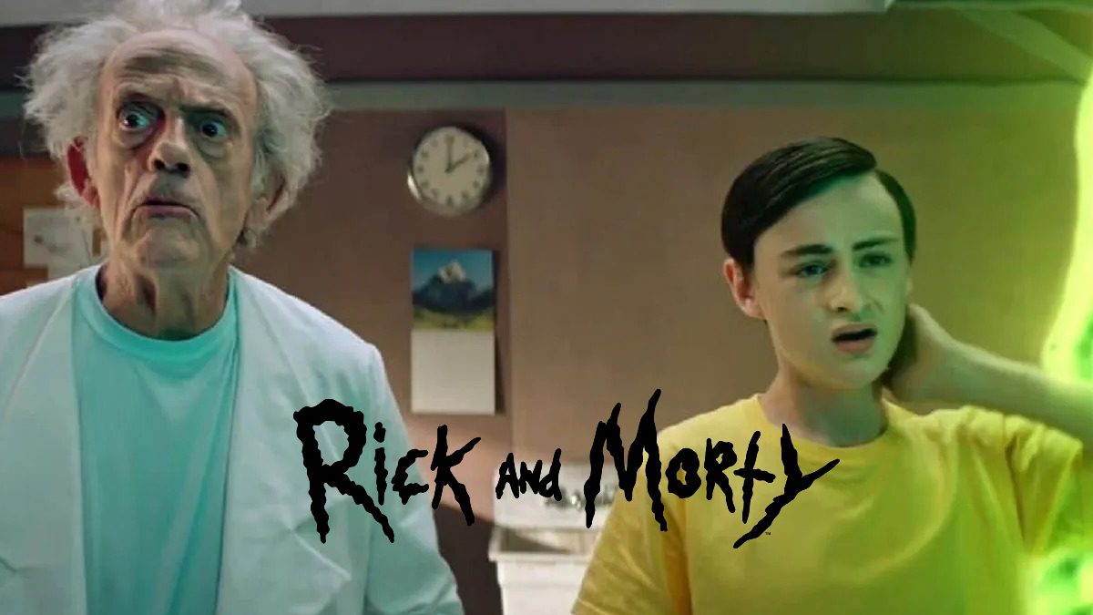 VIDEO: Christopher Lloyd stars in the live-action Rick and Morty