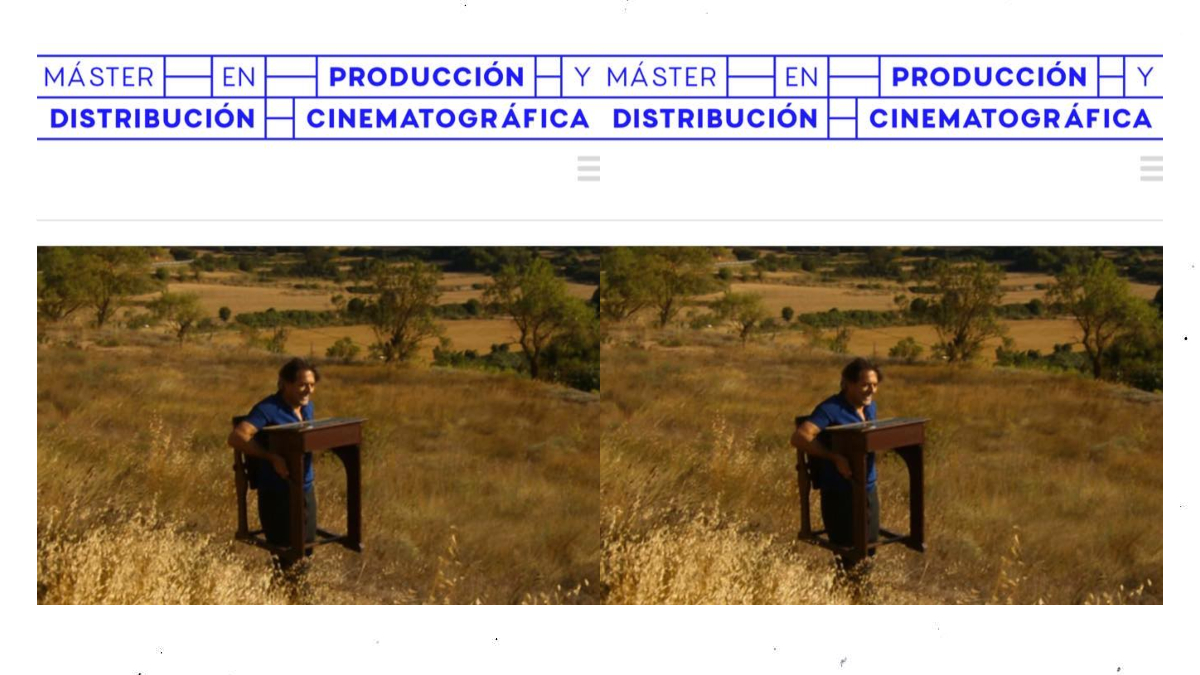 Participate in the Master in film production and distribution!