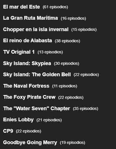 QUE EPISODIOS NUEVOS VEREMOS EN NETFLIX DE ONE PIECE EN LATINO? 