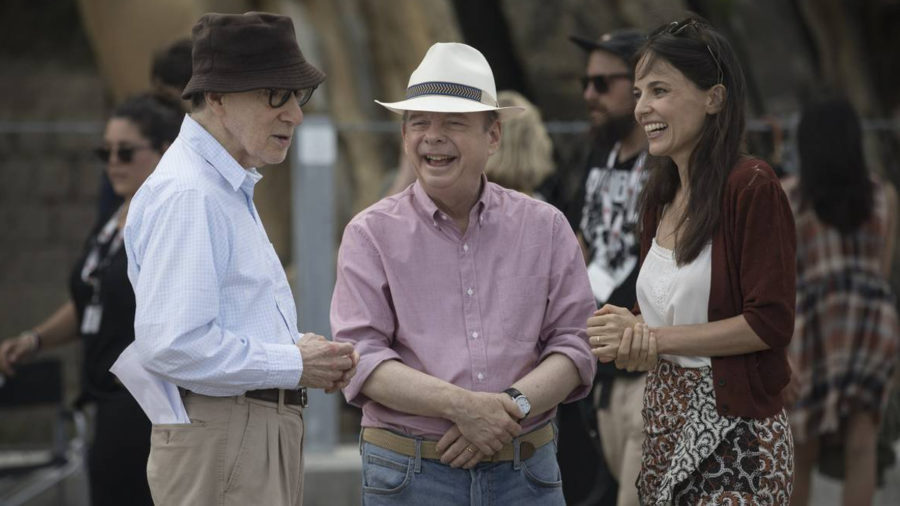 Woody Allen, Wallace Shawn y Elena Anaya en Rifkin’s Festival