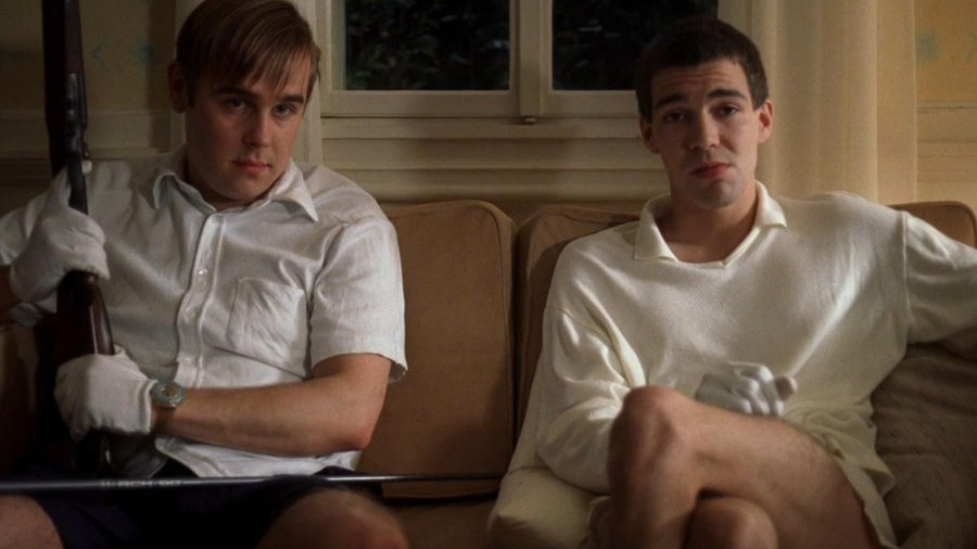 Michael Haneke Funny Games escena de la sala
